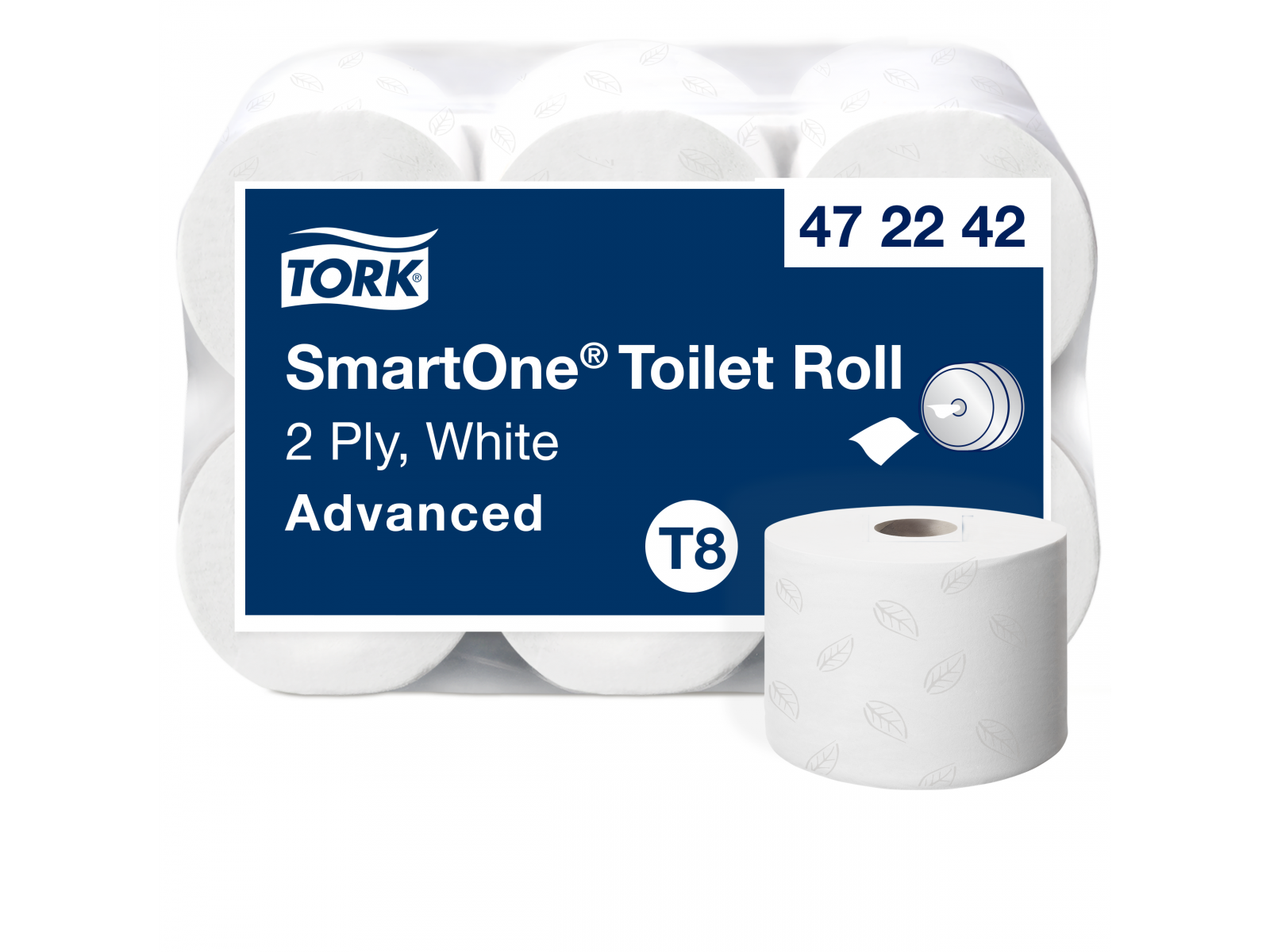Multipack x3 Papier toaletowy Tork 472242 T8 SmartOne